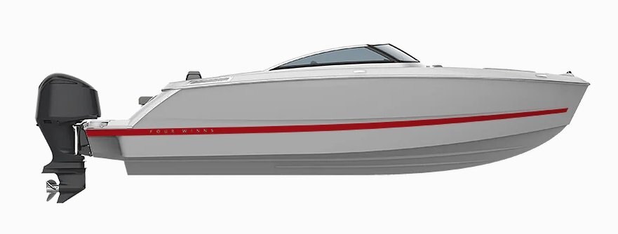 2025 Four Winns H6 OB Pearl Gray