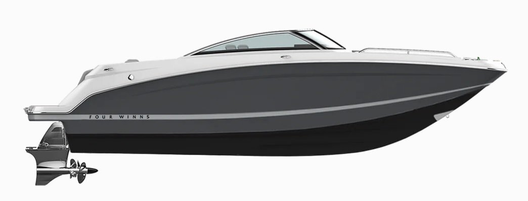 2025 Four Winns HD3 Surf Elevate Phantom Grey/Jet Black