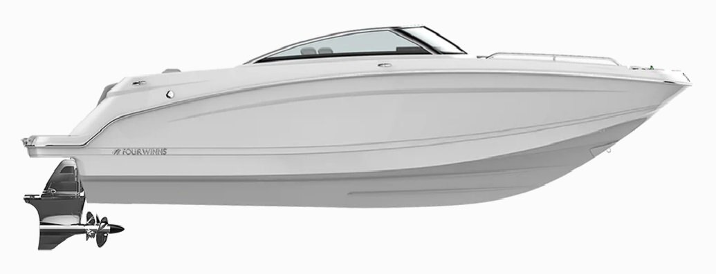 2025 Four Winns HD5 Surf Crimson Red