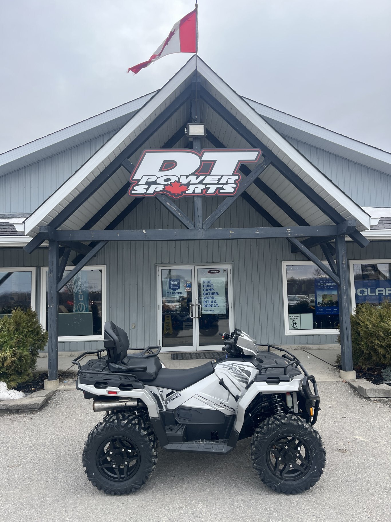 2026 SPORTSMAN TOURING 570 ULTIMATE TURBO SILVER Ultimate