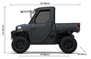 2027 RGR XP 1000 NS ULTIMATE STEALTH GRAY