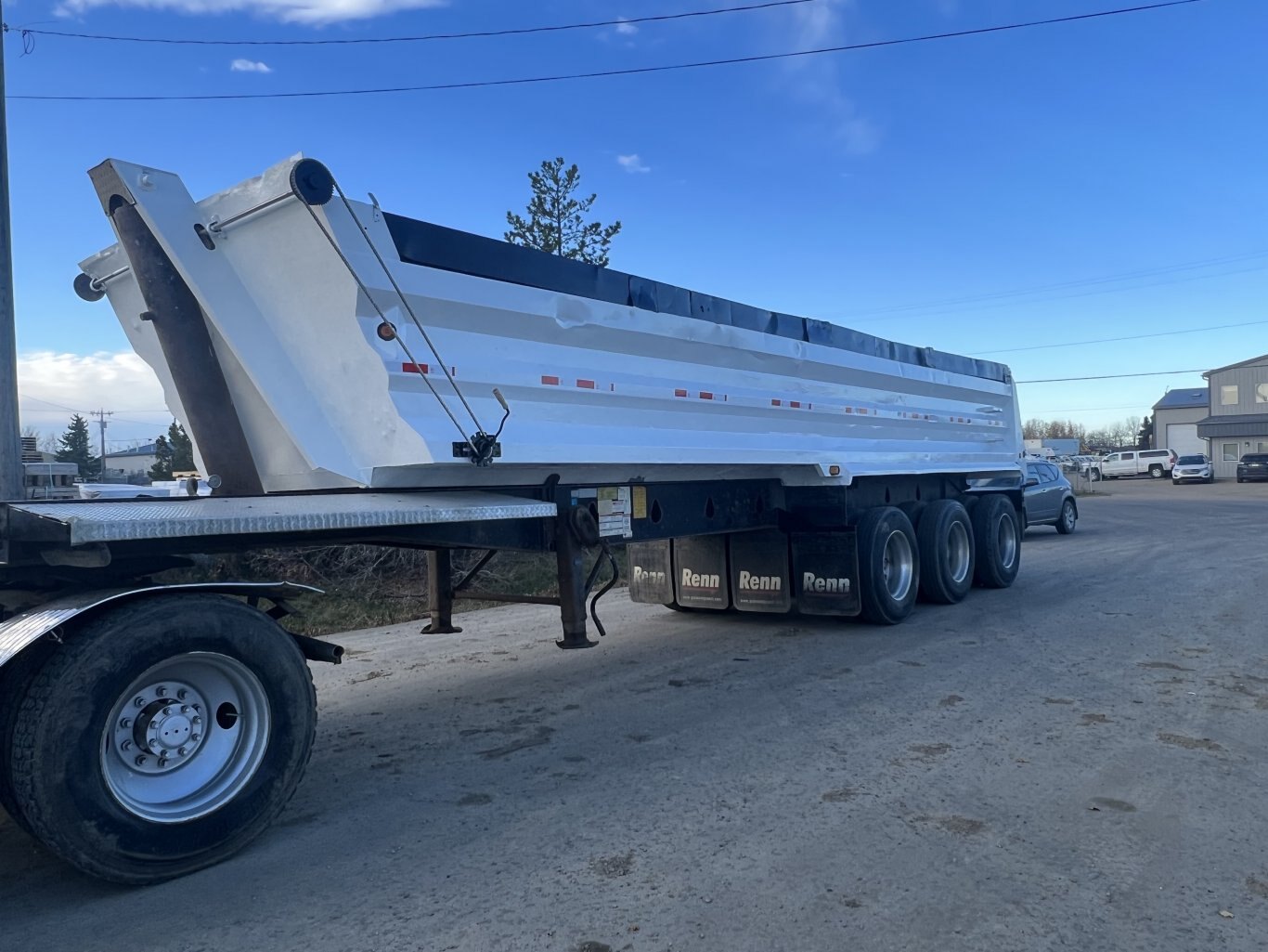 2012 Renn Tridem End Dump Trailer