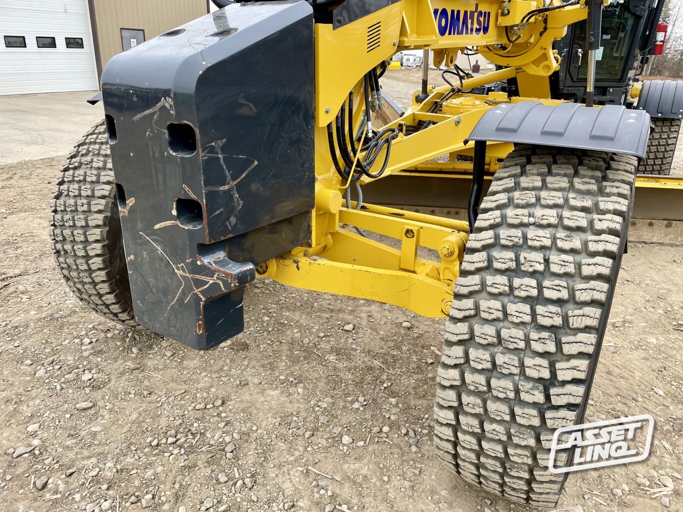 2022 Komatsu GD655 7 Motor Grader w/ Snow Wing