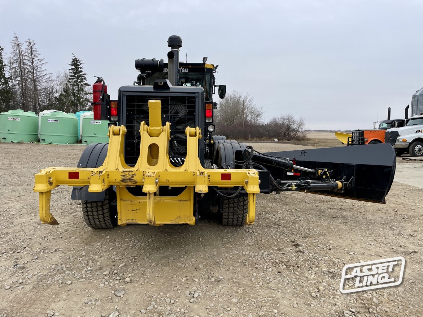 2022 Komatsu GD655 7 Motor Grader w/ Snow Wing