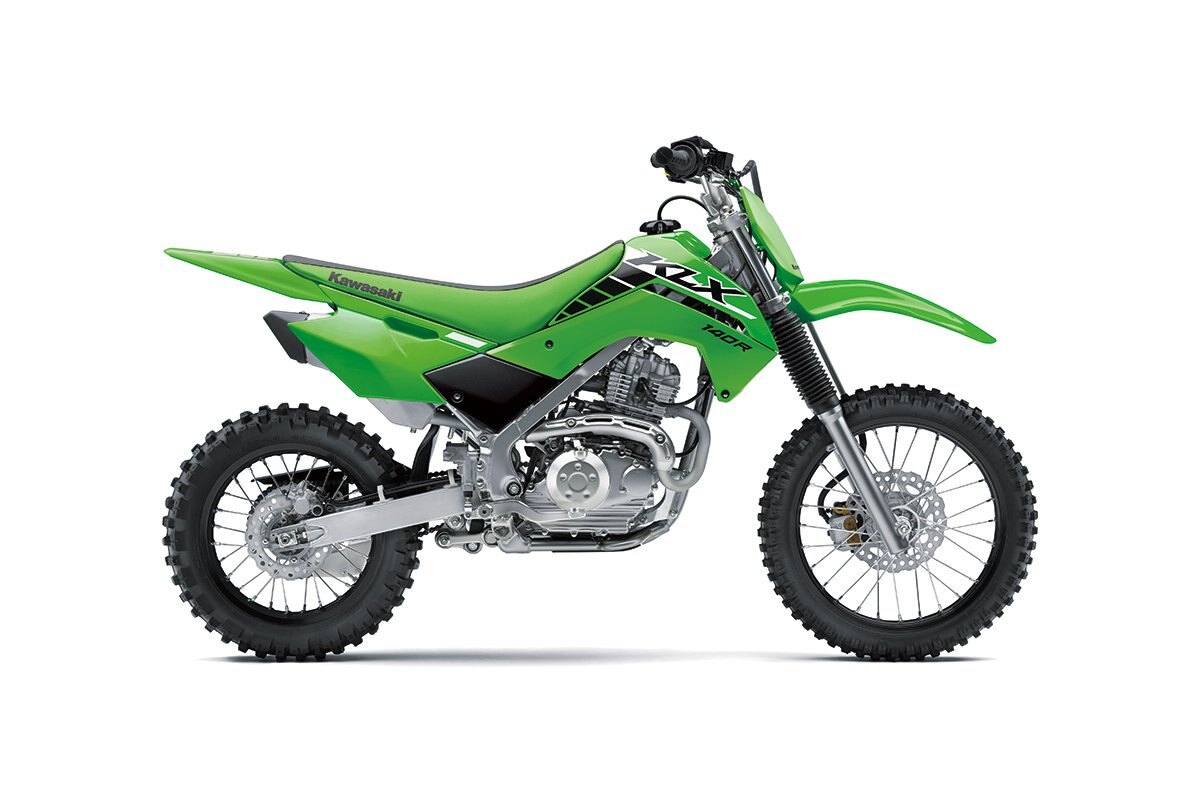 2025 Kawasaki KLX140R Lime Green