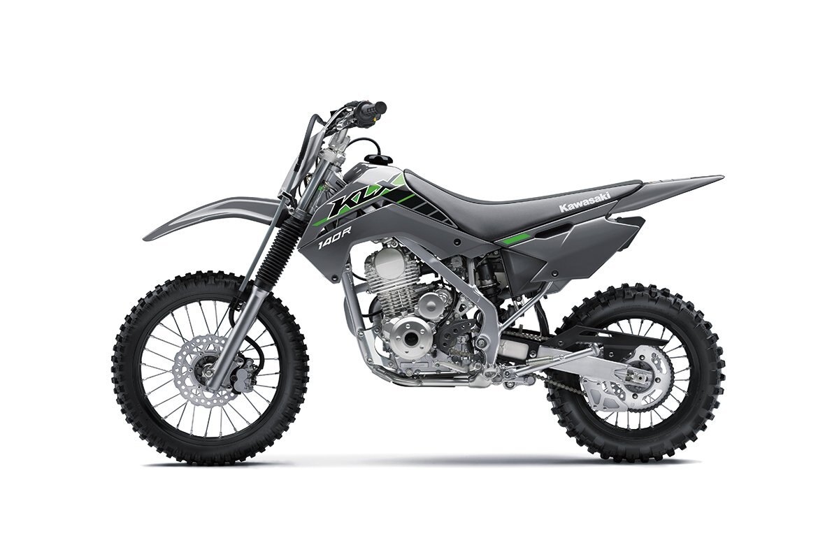 2025 Kawasaki KLX140R Battle Gray