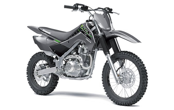 2025 Kawasaki KLX140R Battle Gray