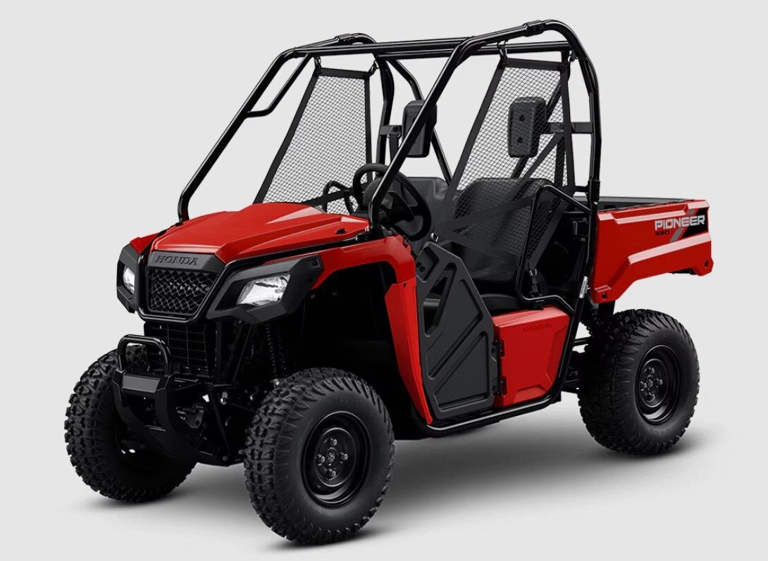 2025 Honda Pioneer 520 Hero Red