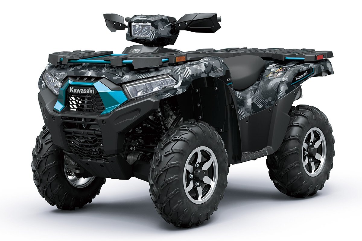 2025 Kawasaki BRUTE FORCE 750 EPS LE Cypher Camo Gray