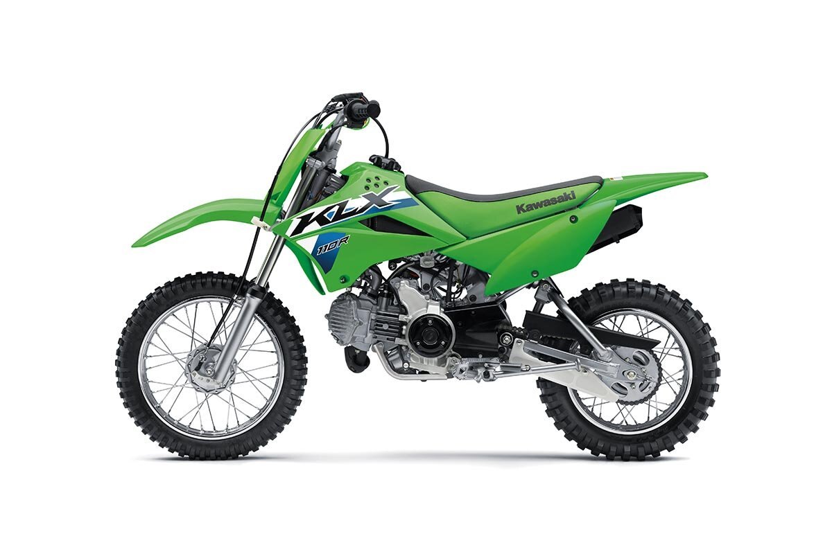 2026 Kawasaki KLX110R Lime Green
