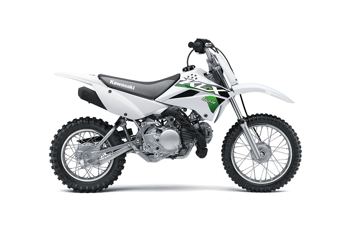 2026 Kawasaki KLX110R Bright White
