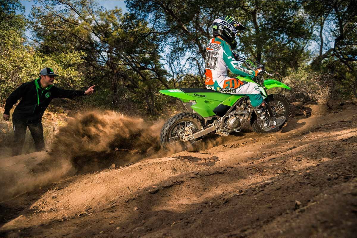 2026 Kawasaki KLX140R Bright White