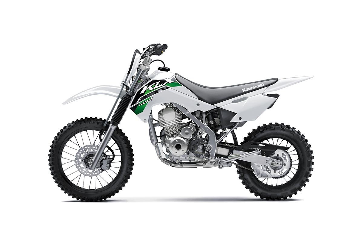2026 Kawasaki KLX140R Bright White
