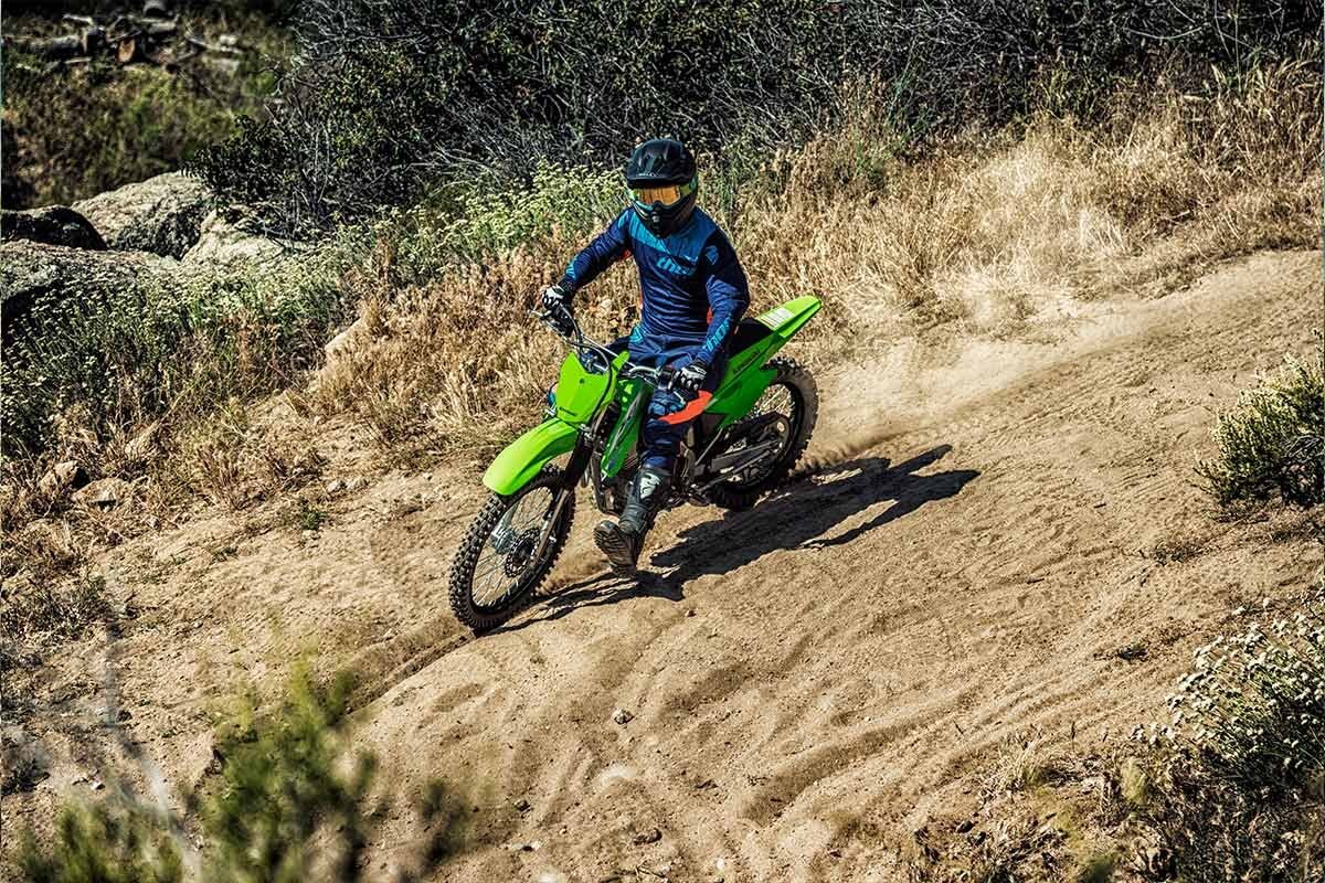 2026 Kawasaki KLX140R F Lime Green