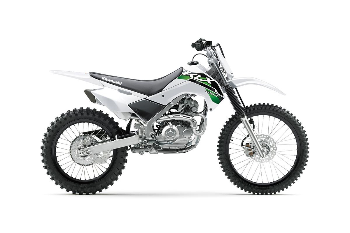 2026 Kawasaki KLX140R F Bright White