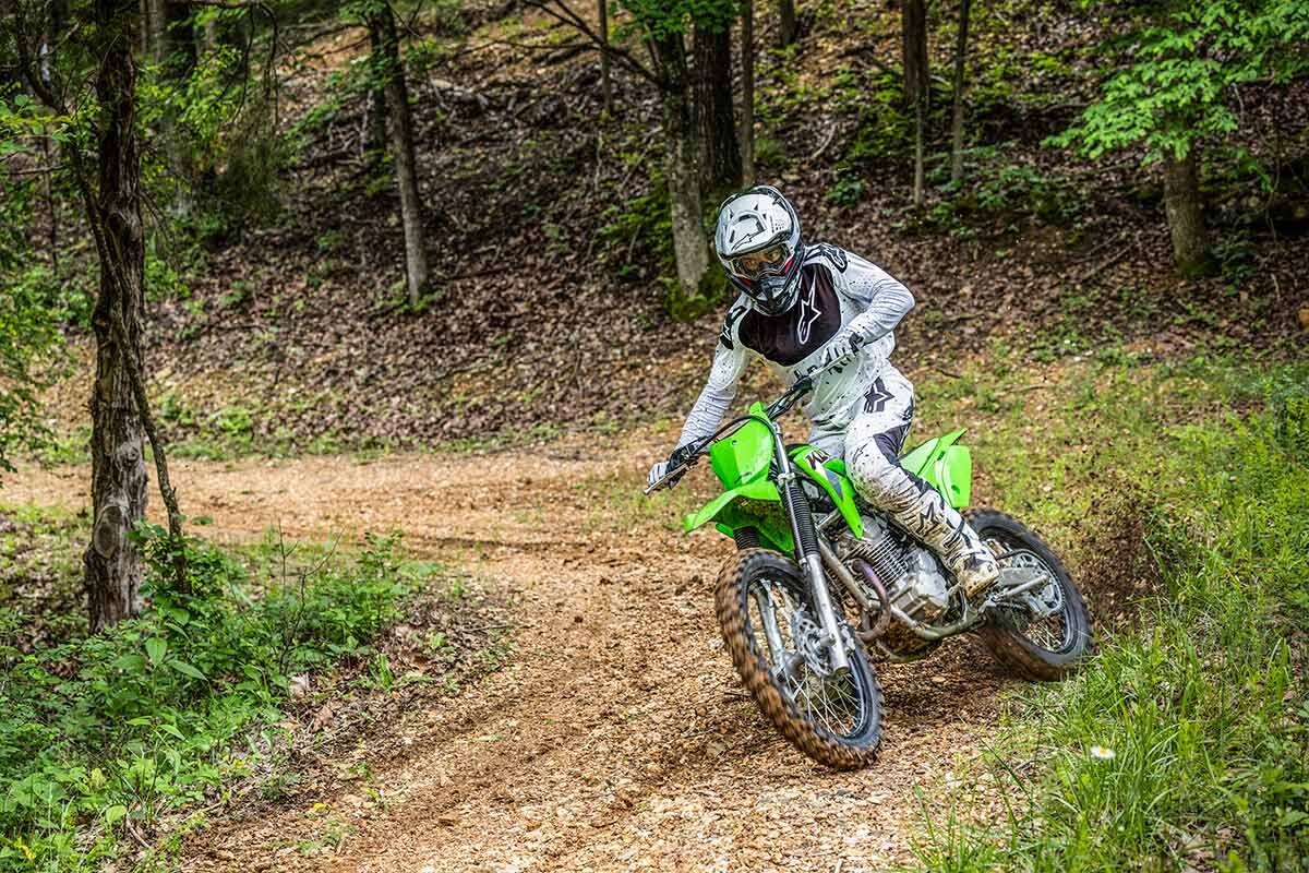 2026 Kawasaki KLX230R Lime Green
