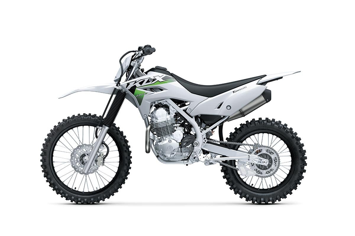 2026 Kawasaki KLX230R S Bright White