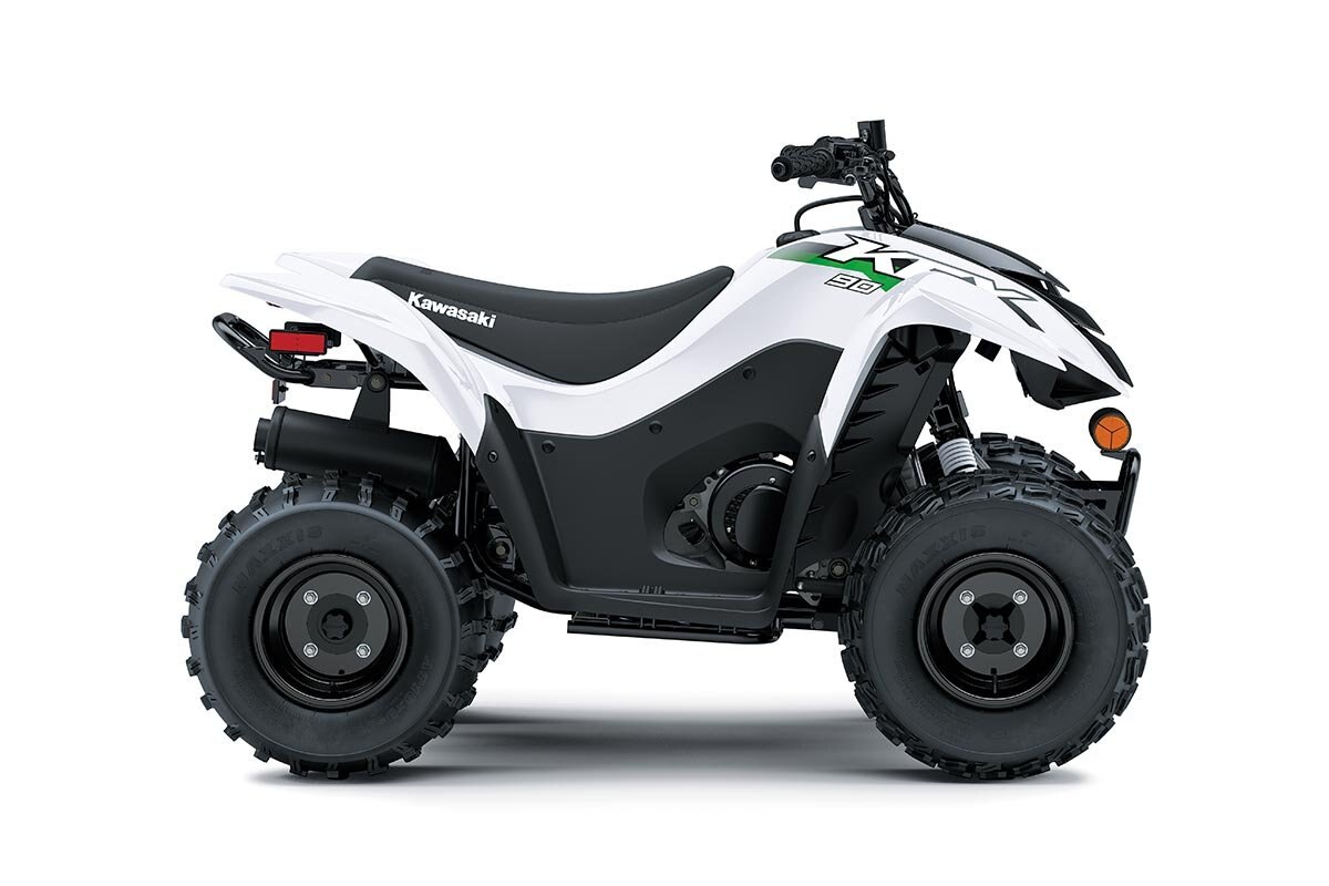 2026 Kawasaki KFX90 Bright White