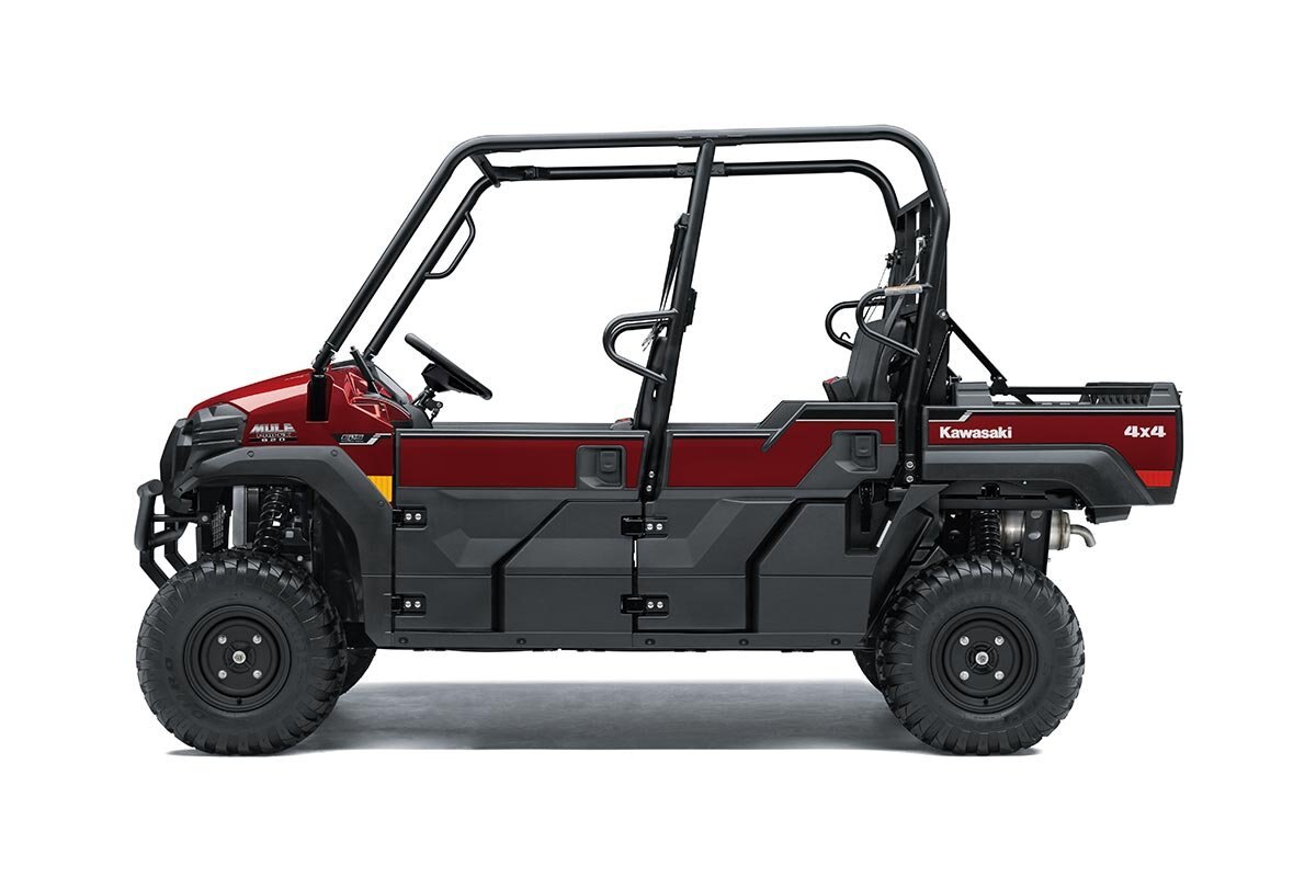 2026 Kawasaki MULE PRO FXT 820 Dark Royal Red