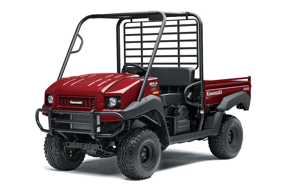 2026 Kawasaki MULE 4010 4x4 Dark Royal Red