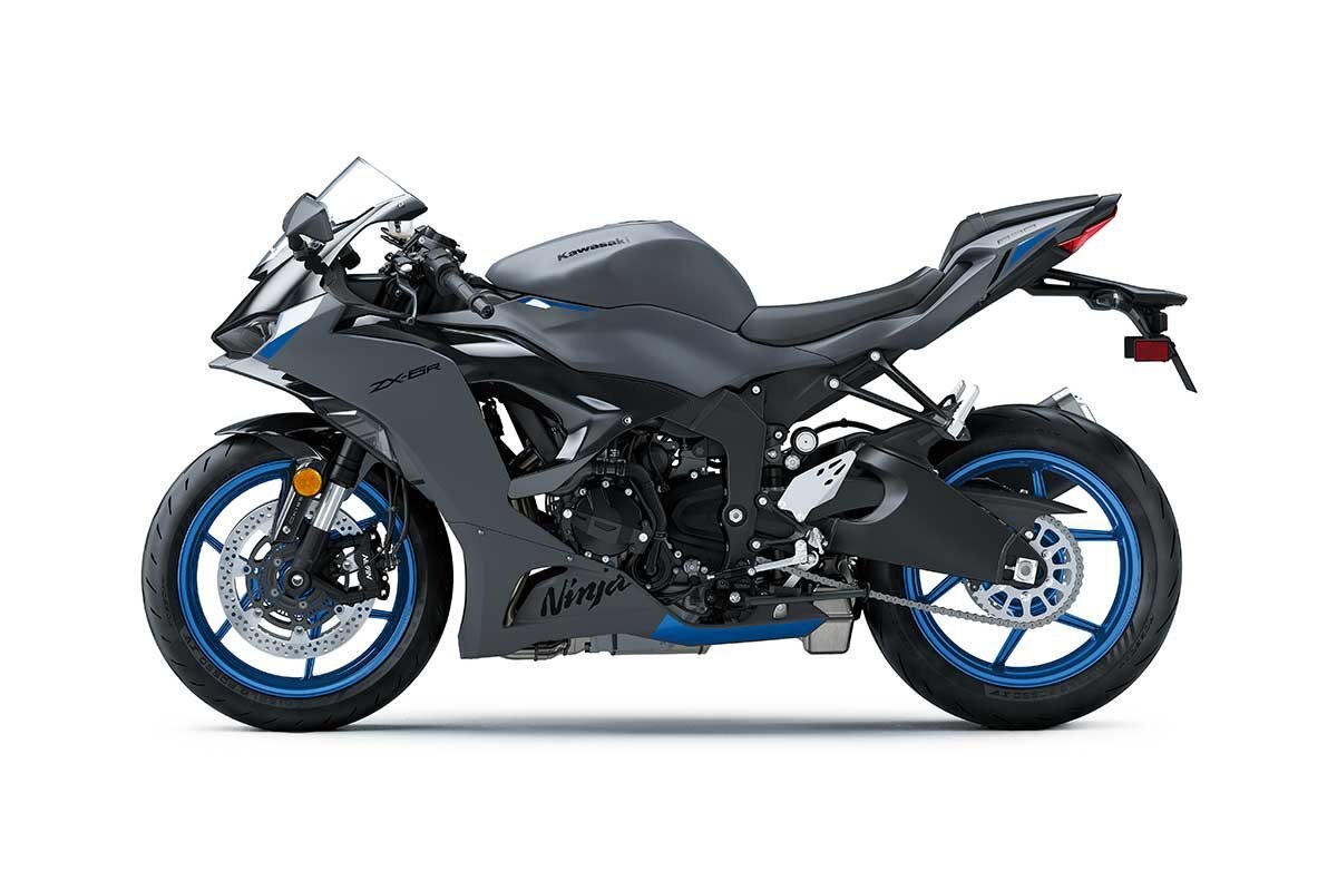 2026 Kawasaki NINJA ZX 6R Metallic Matte Dark Gray / Ebony