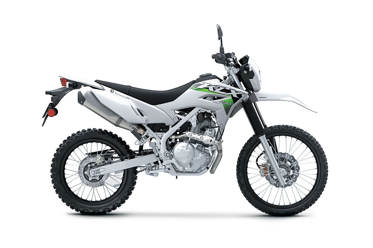 2026 Kawasaki KLX230 Bright White