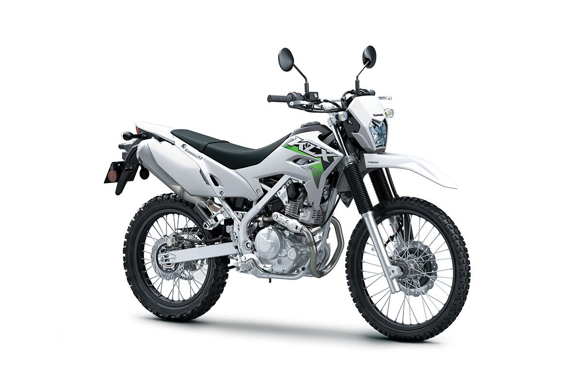 2026 Kawasaki KLX230 SHERPA S Whitish Beige