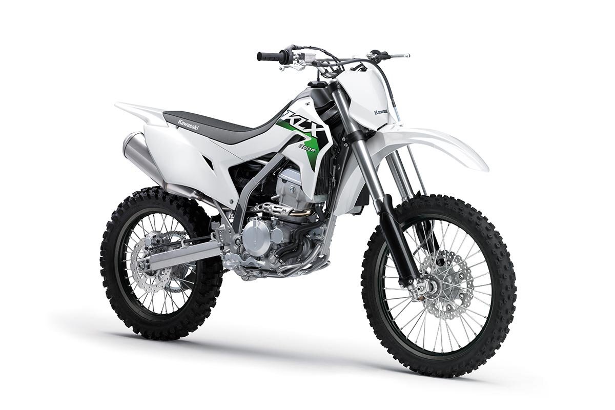 2027 Kawasaki KLX300R Bright White