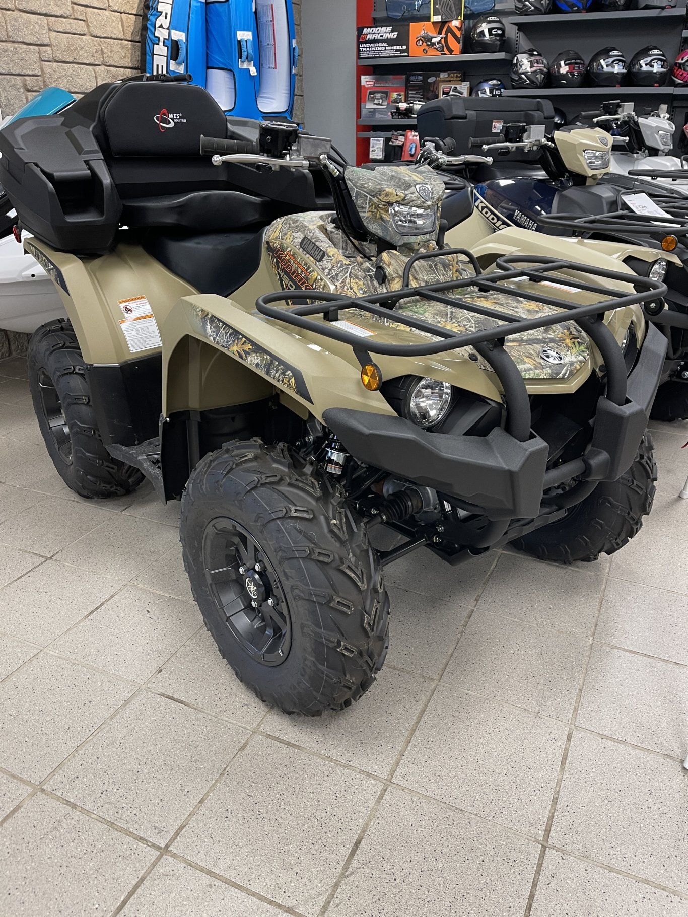 2024 Yamaha KODIAK 450 EPS Fall Beige with Realtree Edge