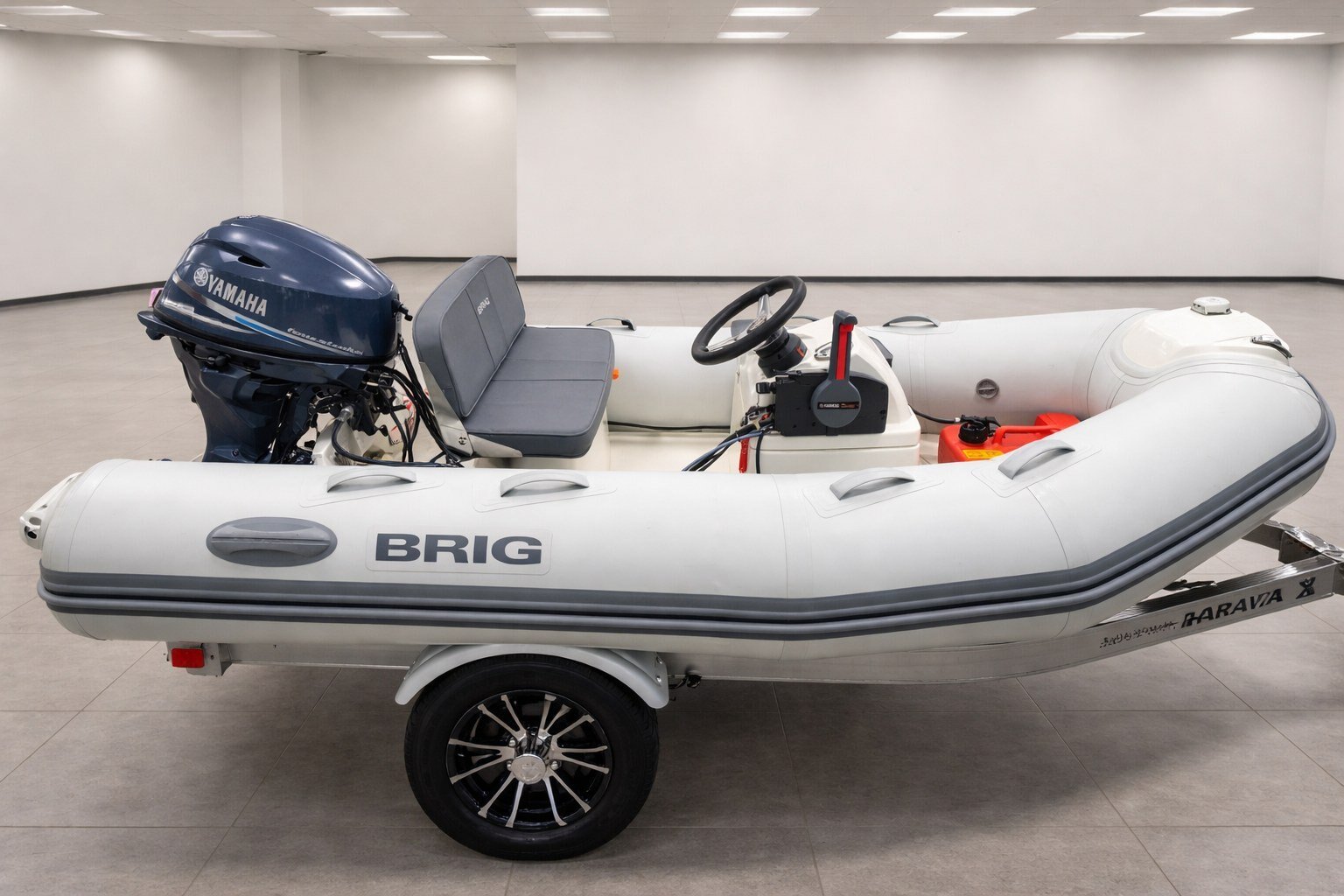 2022 BRIG F300T With 25HP Yamaha Outboard