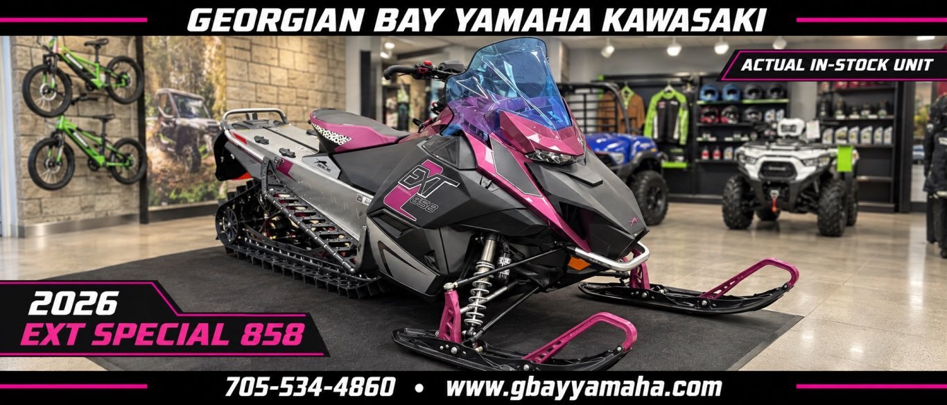 2026 ARCTIC CAT EXT SPECIAL 858 ATAC ES 137 Special Edition! Only 1 In Stock! 2 Year Warranty