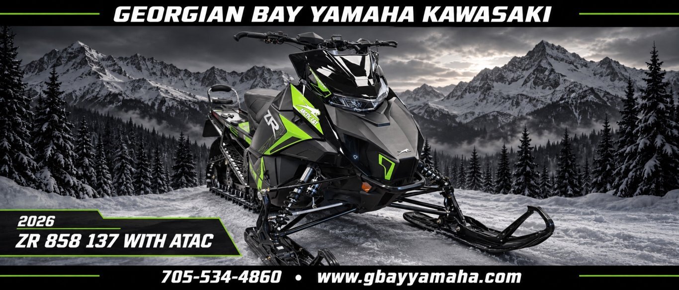 2026 Arctic Cat ZR 858 137 WITH ATAC 