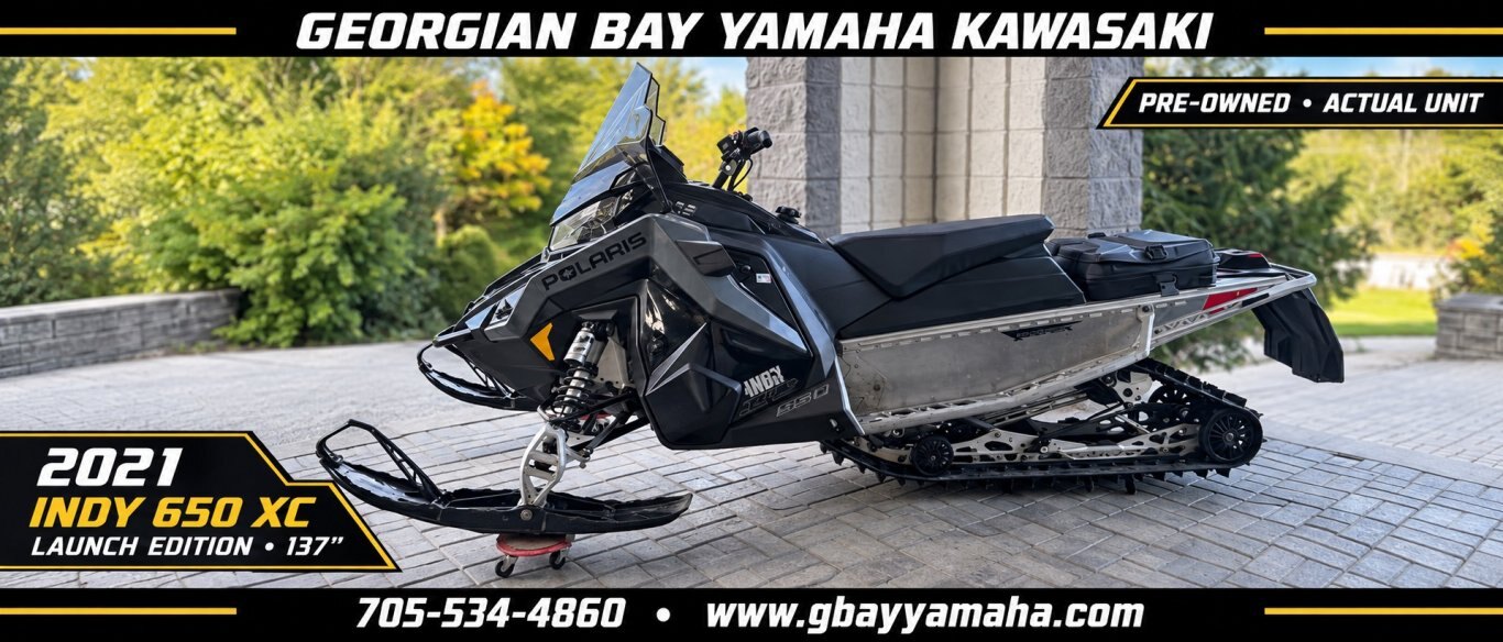 2021 Polaris 650 INDY XC Launch Edition 137 | 5946KMs