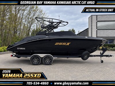 2026 Yamaha 255XD Utopia Blue | Fully Loaded | Trailer Included