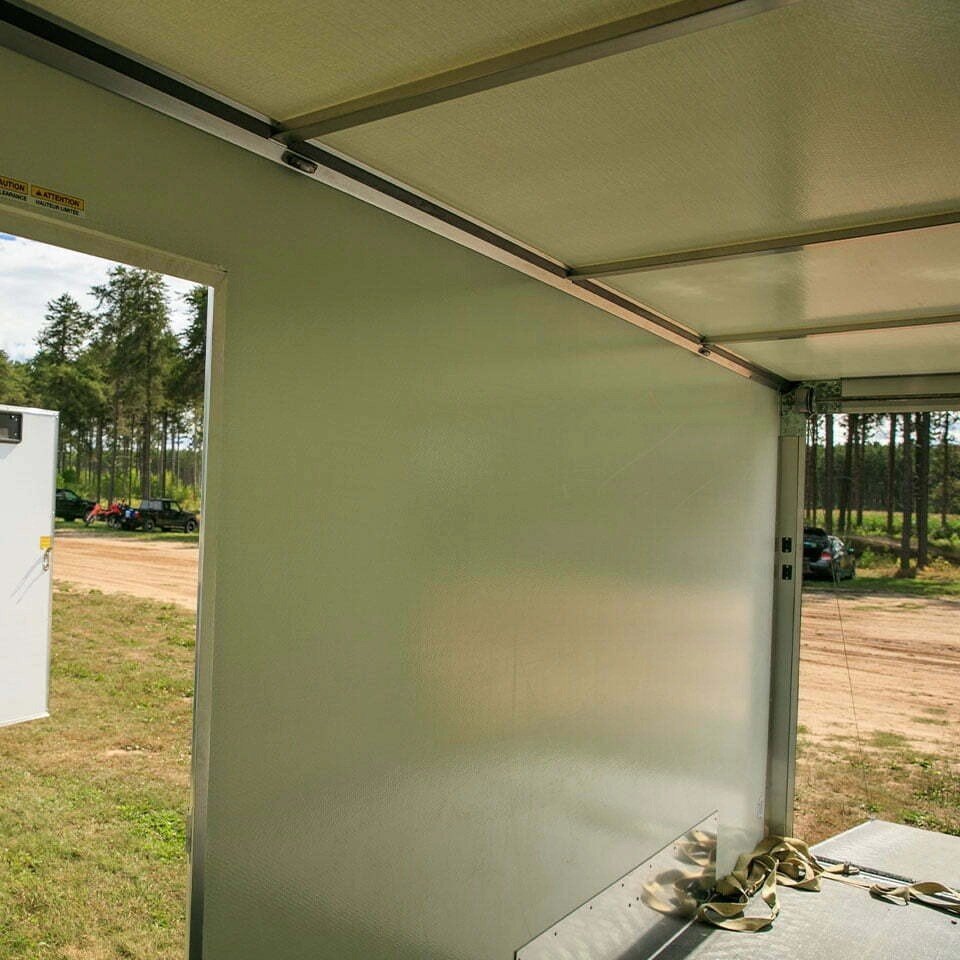 Ideal Cargo Sportzone 7.5x14 |12 Extra Height | Ramp Doors | Side Door