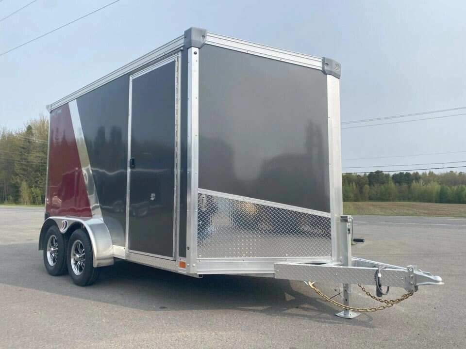 Ideal Cargo Sportzone 7.5x14 |12 Extra Height | Ramp Doors | Side Door