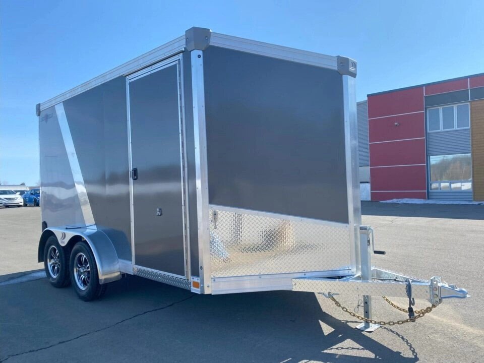 Ideal Cargo Sportzone 7.5x14 |12 Extra Height | Ramp Doors | Side Door