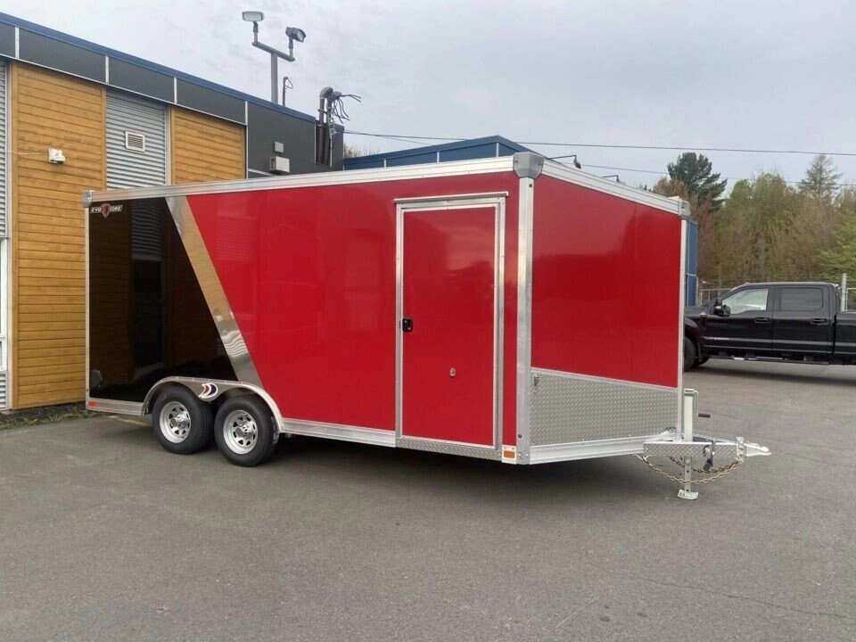 Ideal Cargo Sportzone 7.5x14 |12 Extra Height | Ramp Doors | Side Door