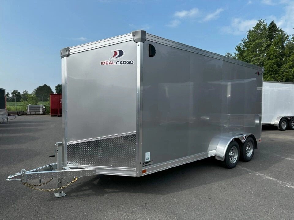 Ideal Cargo Sportzone 7.5x14 |12 Extra Height | Ramp Doors | Side Door