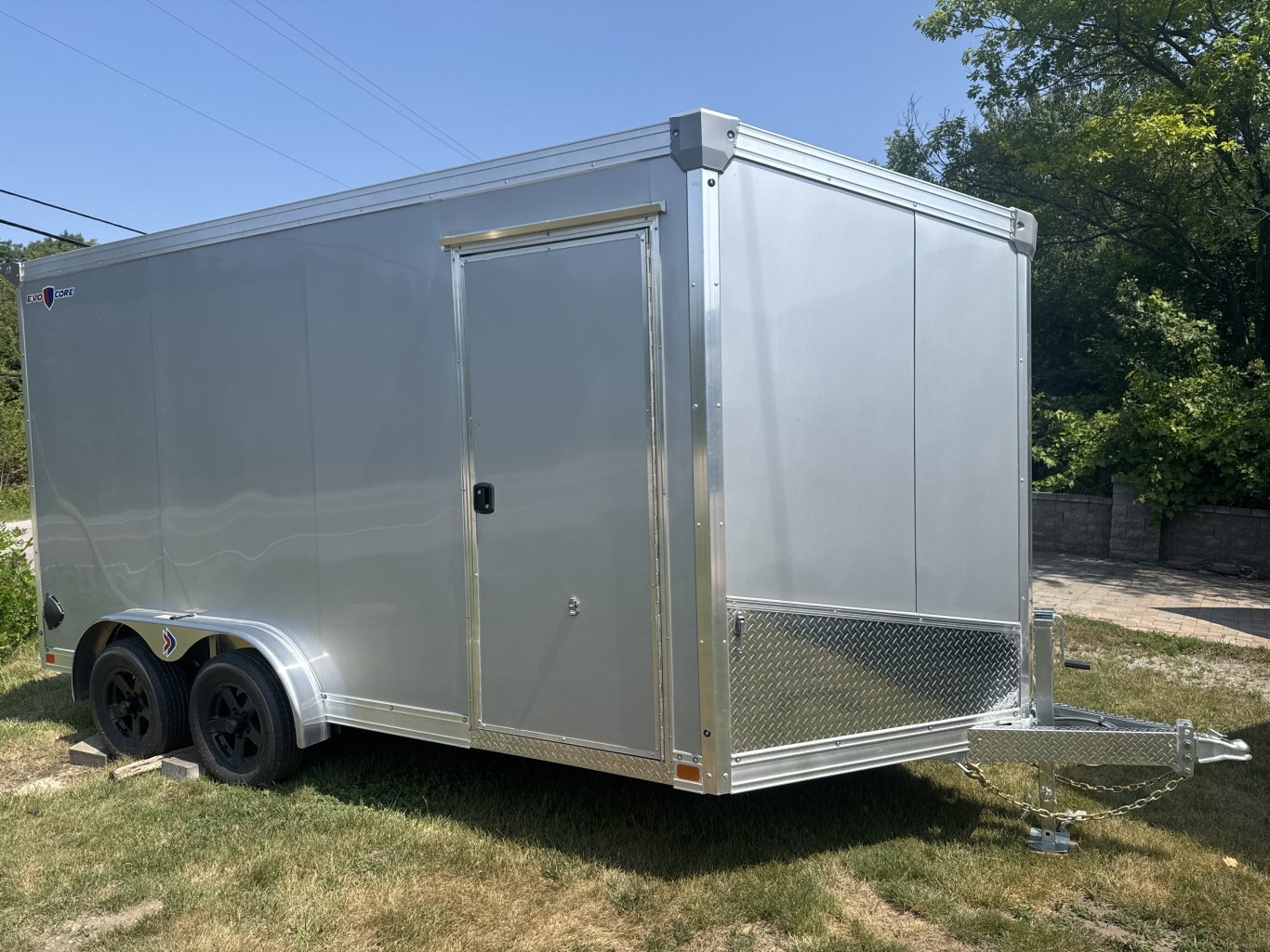 Ideal Cargo Sportzone 7.5x14 |12 Extra Height | Ramp Doors | Side Door