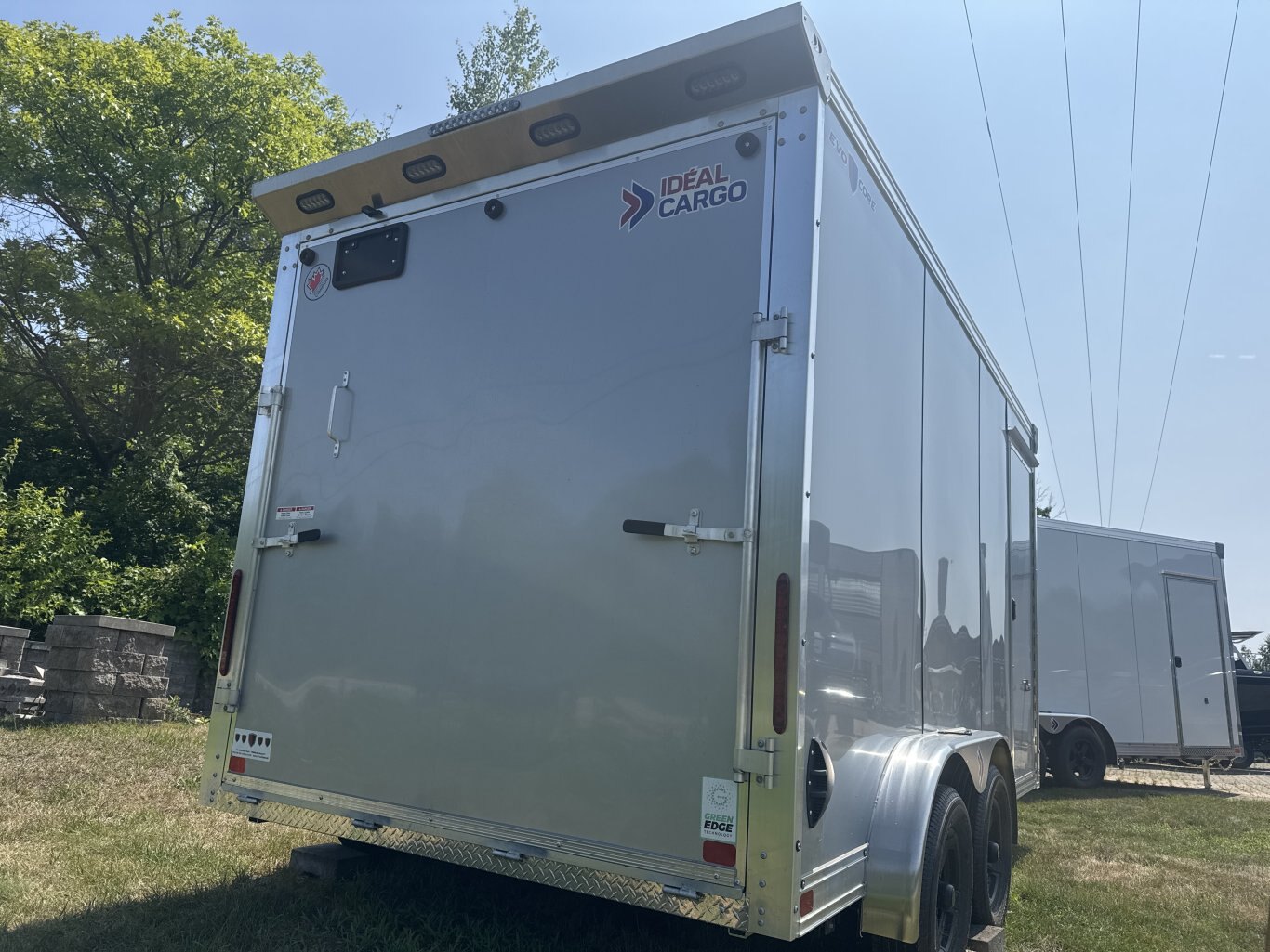 Ideal Cargo Sportzone 7.5x14 |12 Extra Height | Ramp Doors | Side Door