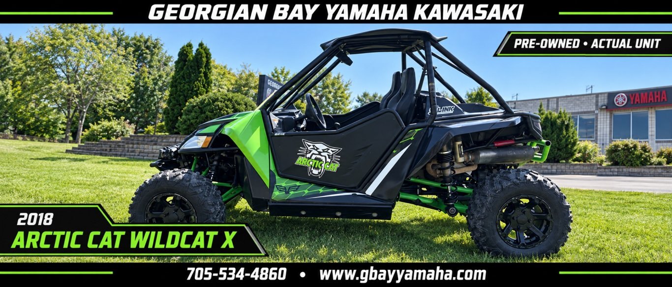 2018 Arctic Cat Wildcat X | Plow Included | 1000 kms