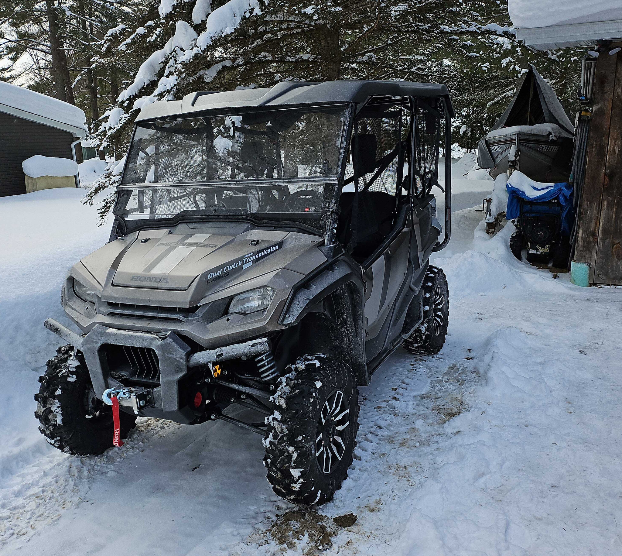 USED 2024 Honda Pioneer 1000 5P TRAIL EDITION Less than 300km!