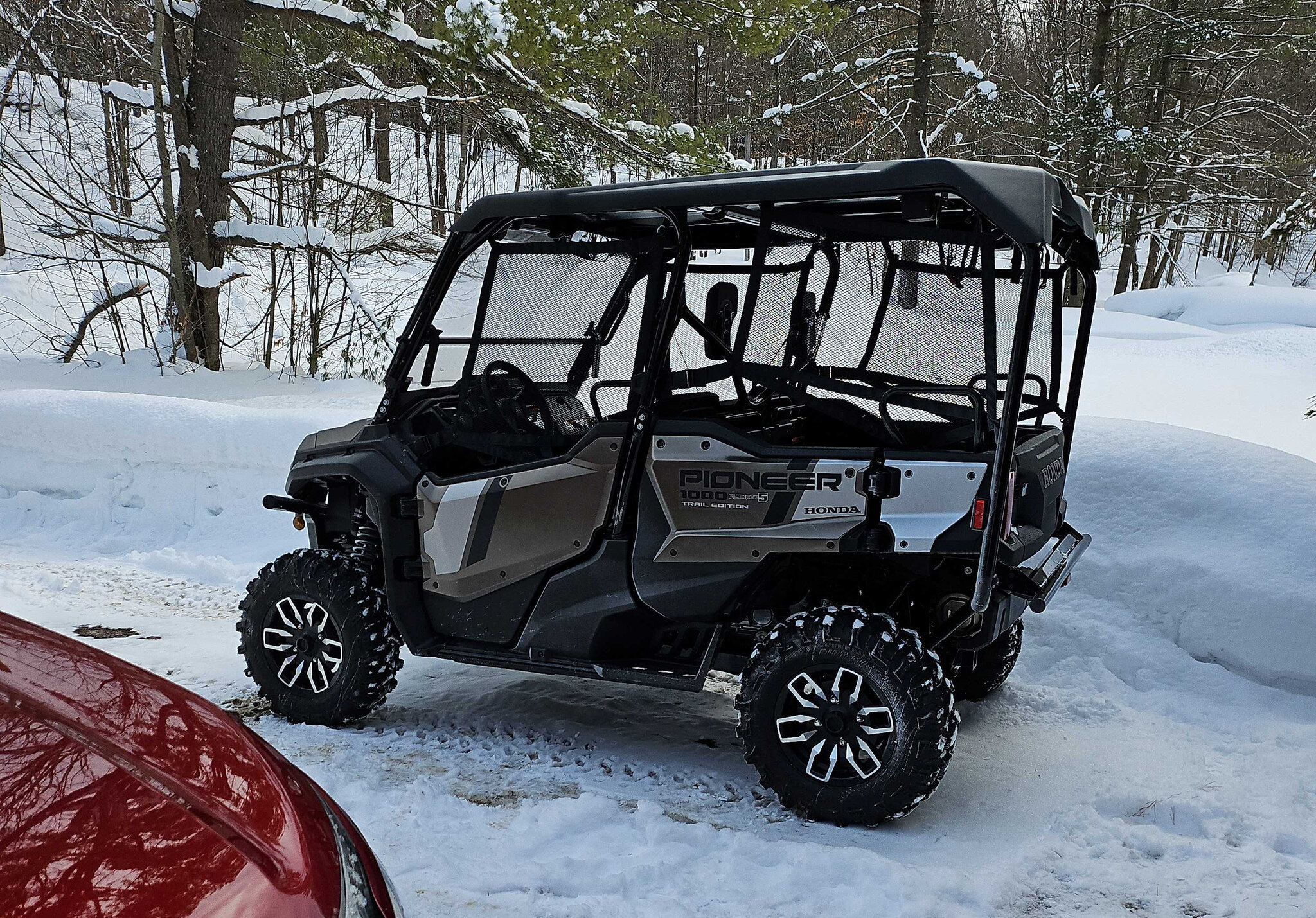 USED 2024 Honda Pioneer 1000 5P TRAIL EDITION Less than 300km!