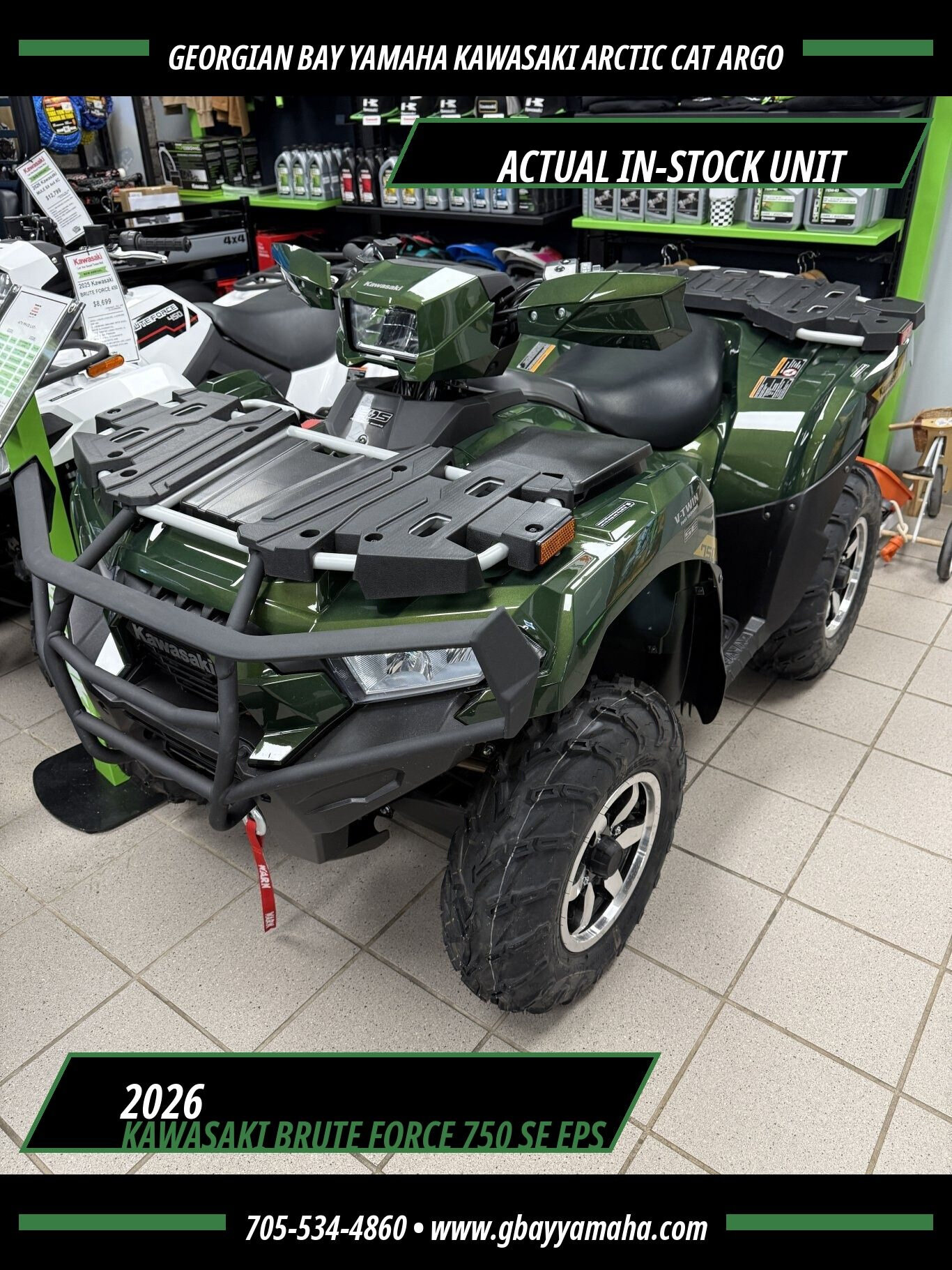 2026 KAWASAKI Brute Force 750 SE EPS ATV