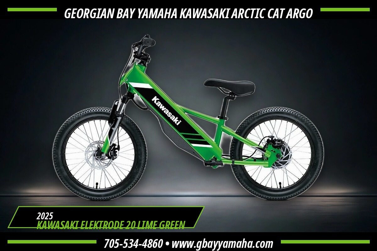 2025 Kawasaki ELEKTRODE 20 Lime Green