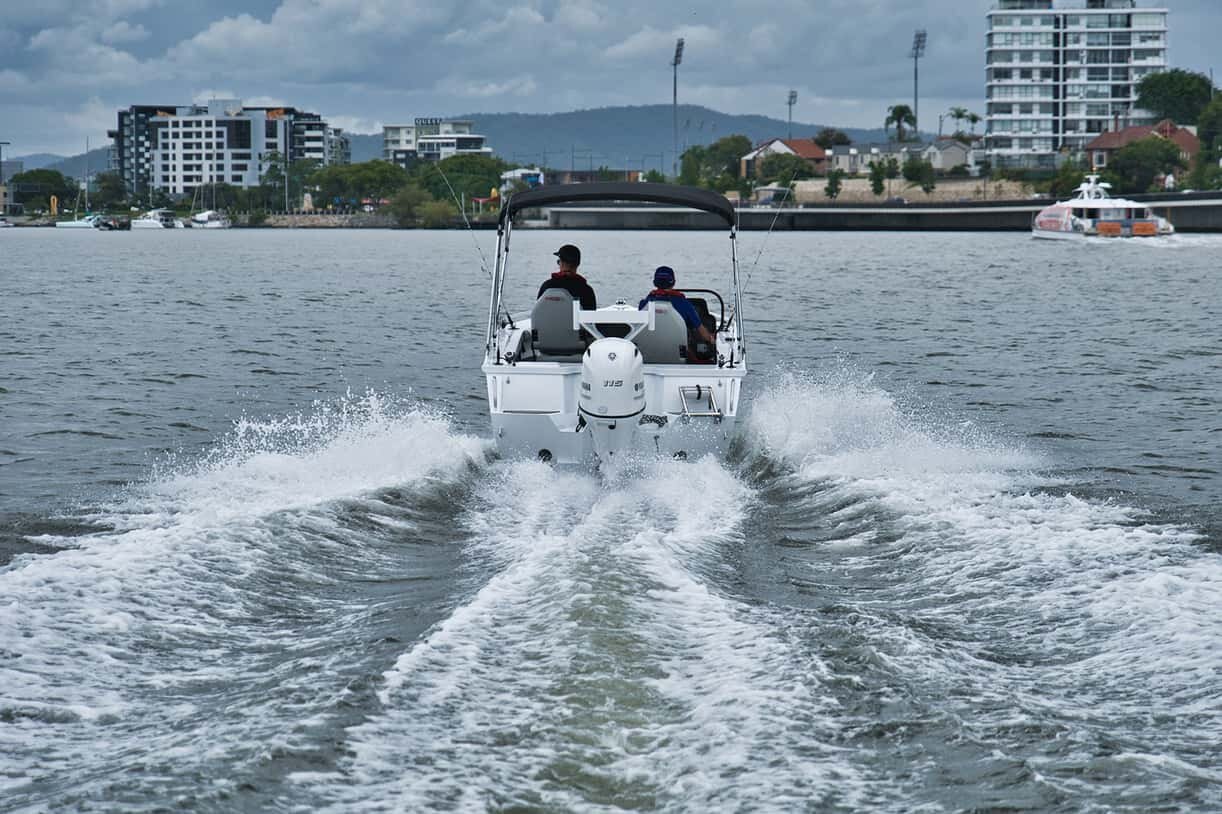 2025 Yamaha F115 White