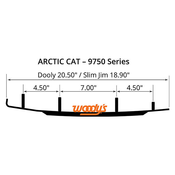 WOODY'S DOOLY CARBIDE RUNNER (DA6 9750)