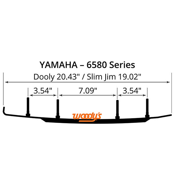 WOODY'S DOOLY CARBIDE RUNNER (DY8 6580)