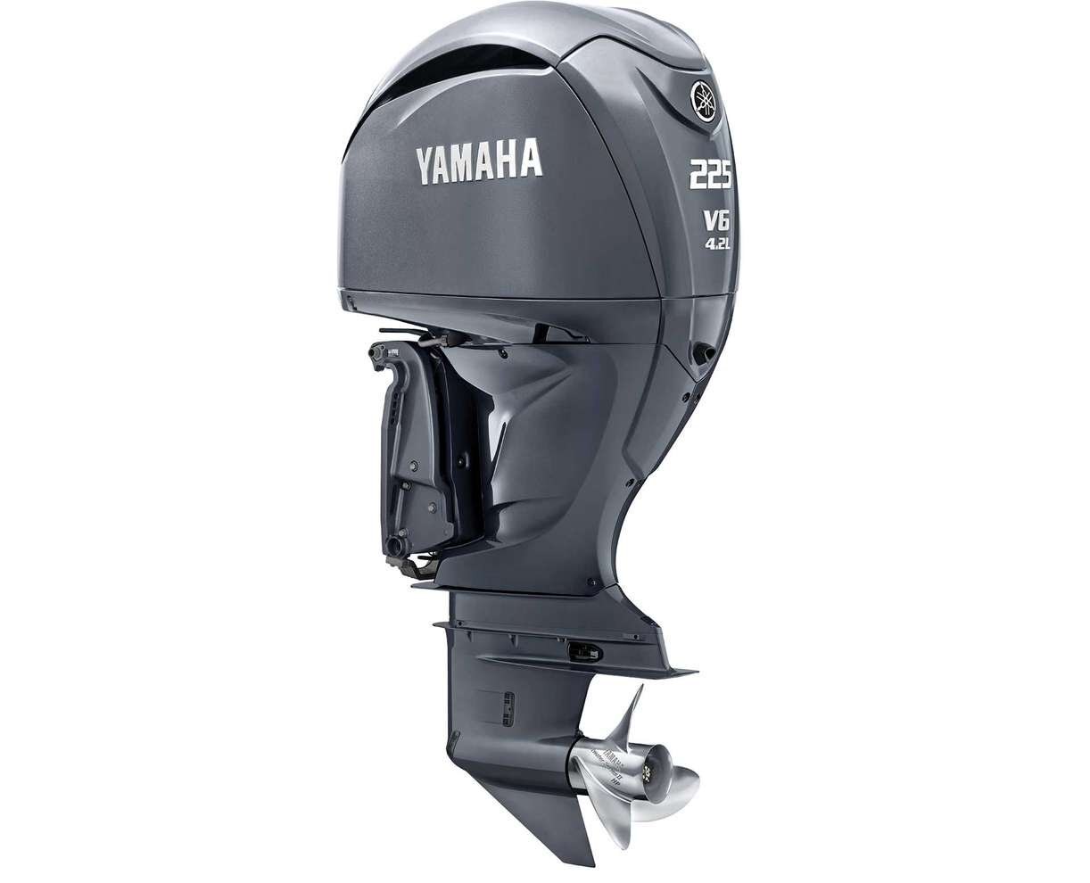 Yamaha F225 Grey